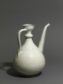 Ewer with incised floral decoration (oblique)