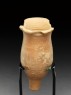 Small terracotta flask (oblique)