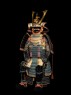 Ceremonial suit of armour for a samurai (oblique)