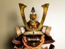 Ceremonial suit of armour for a samurai (detail, upper part)