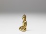 Gold figure of the Buddha (side)