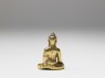 Gold figure of the Buddha (back)