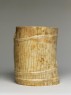 Brush pot in the form of a bamboo stem (side)