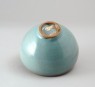 Bowl with blue glaze (bottom)