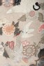 Silk hanging or tablecloth with pheasants, birds, and a roundel depicting dragons (detail, Cat. No. 4)