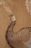 Peacock on a rock with wisteria (detail, Cat. No. 25)